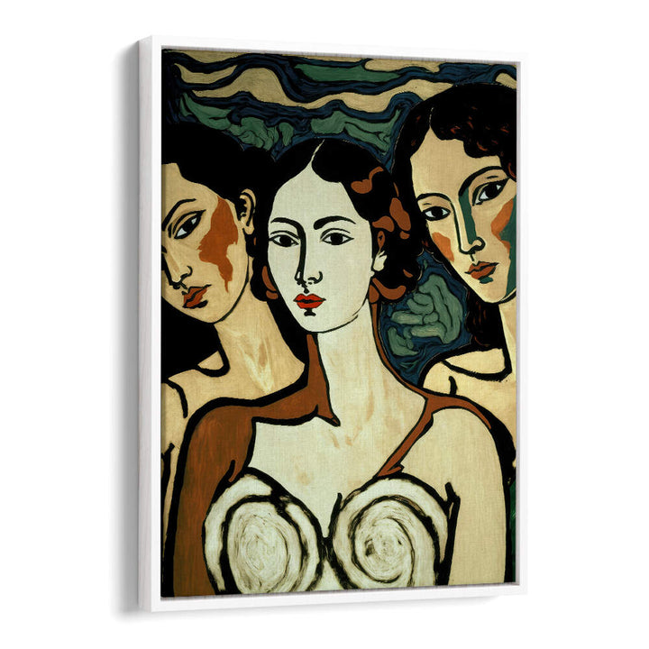 TRIO OF ELEGANCE , PORTRAITS & FIGURATIVE ILLUSTRATIONS