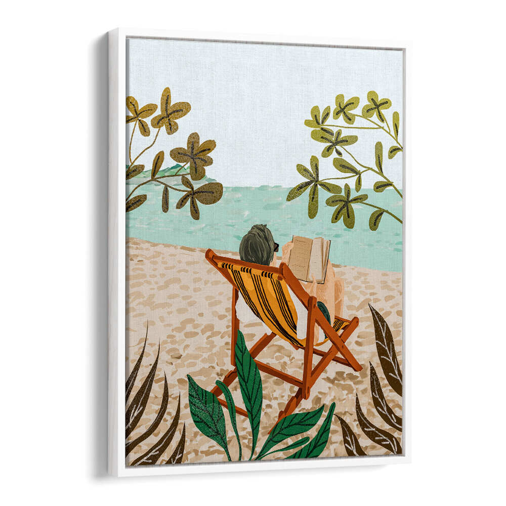 VACAY BOOK CLUB , BEACH PAINTINGS
