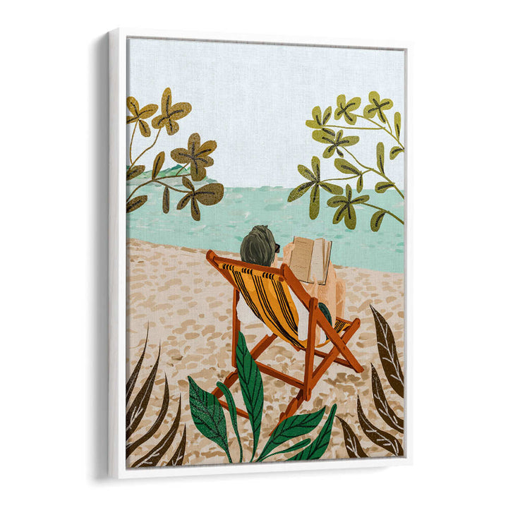 VACAY BOOK CLUB , BEACH PAINTINGS