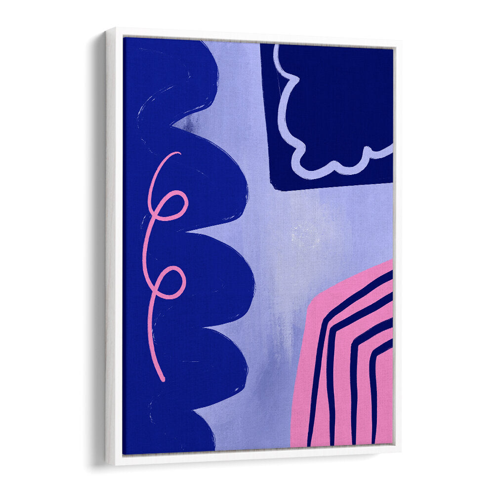 VIBRANT CURVES FLOW , ABSTRACT PAINTINGS