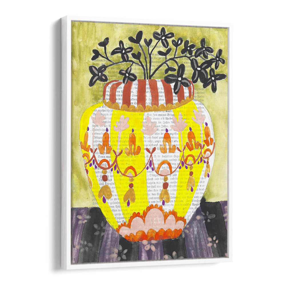 VIBRANT STRIPED VASE