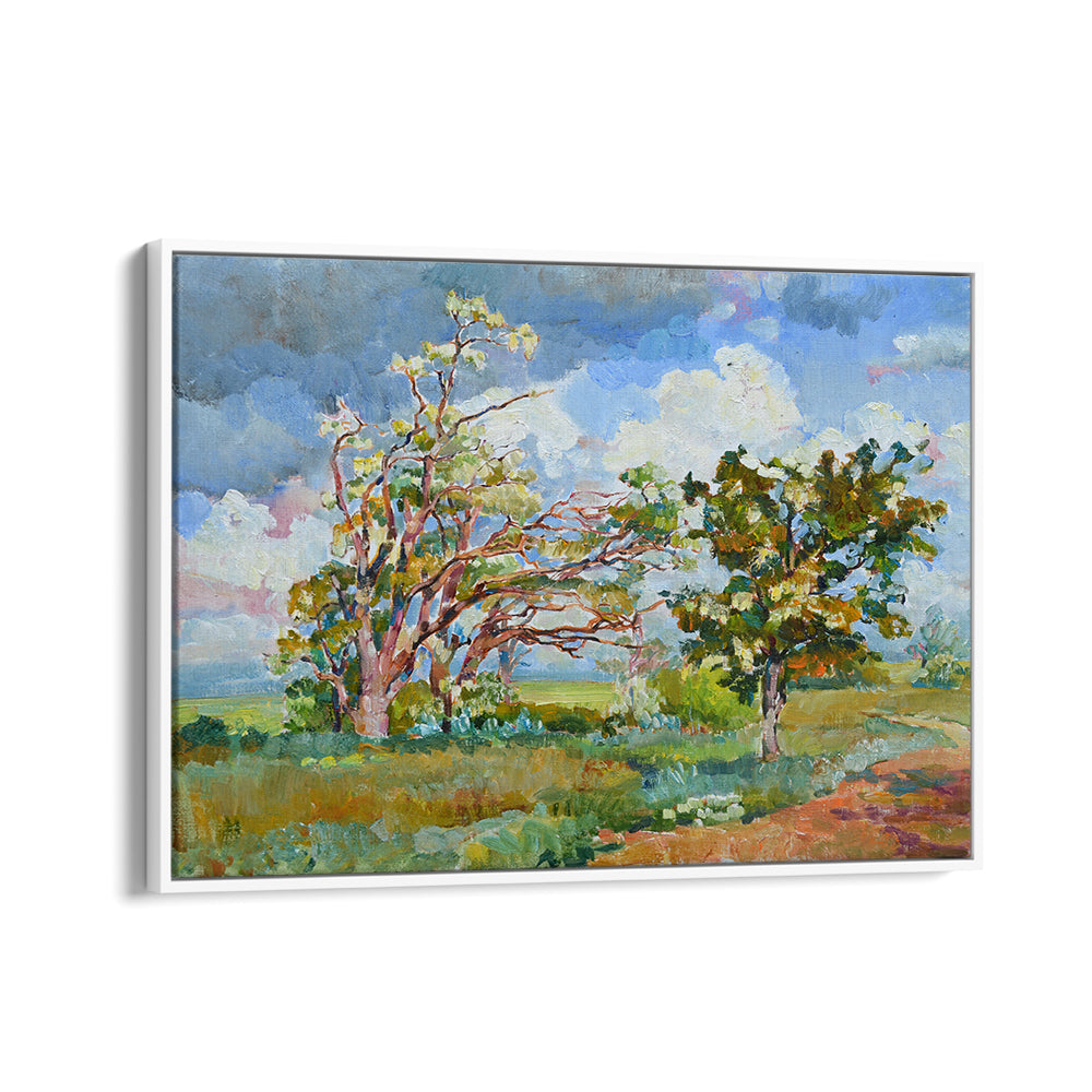 VIBRANT TREES RURAL LANDSCAPE