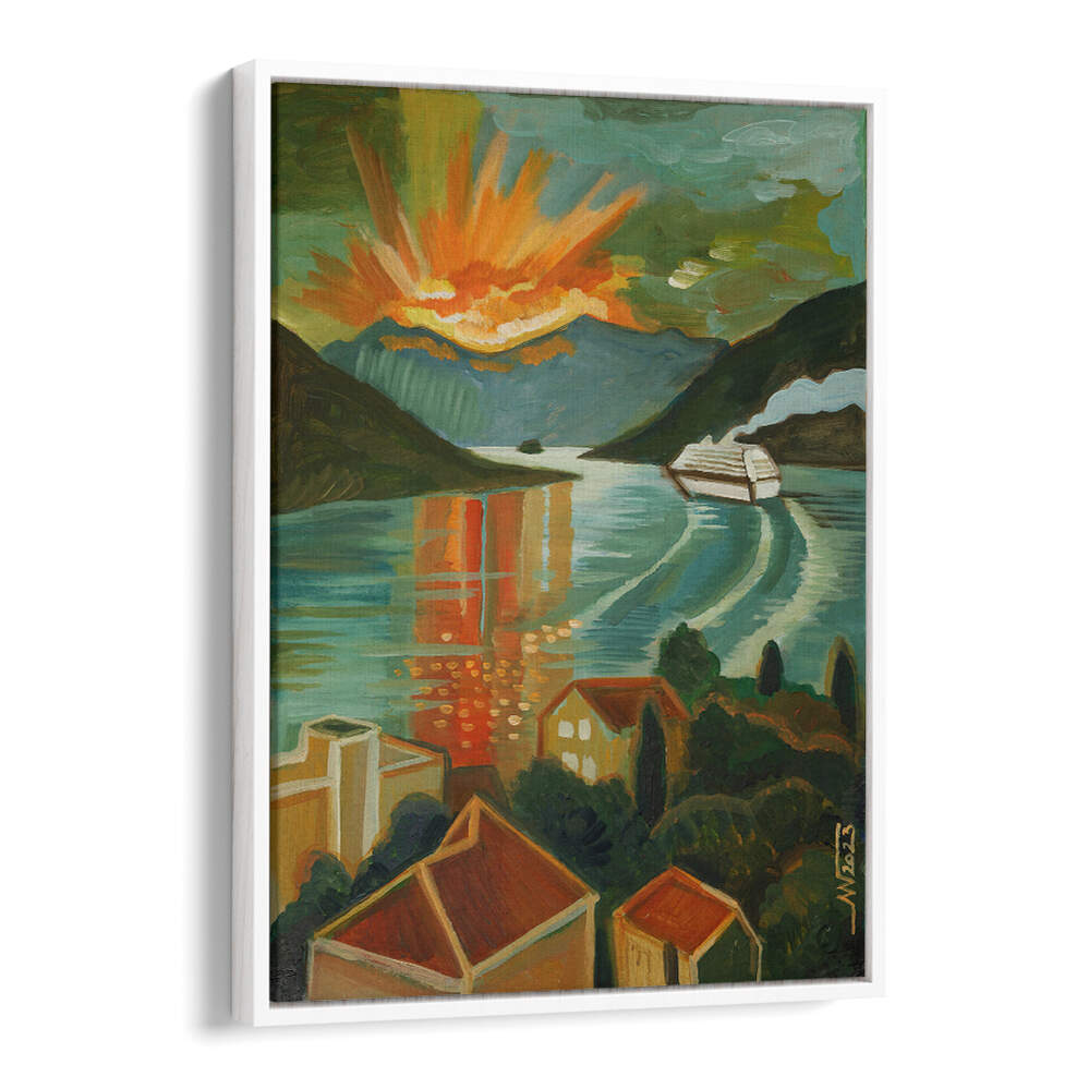 VIEW FROM THE WINDOW , RETRO ART