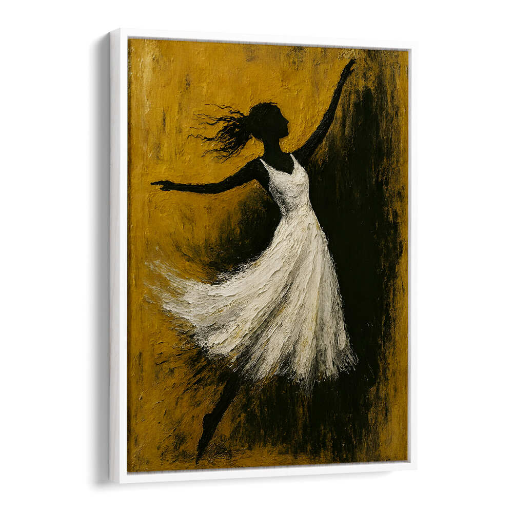 WALTZ OF THE WHITE VEIL , EXPRESSIONISM PAINTINGS