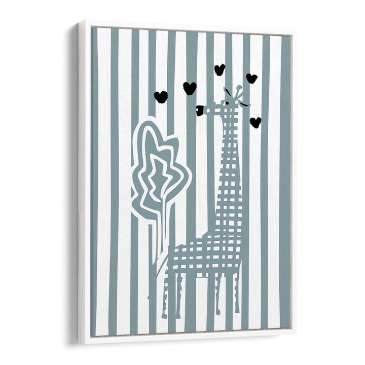 WHIMSICAL GIRAFFE AND HEARTS