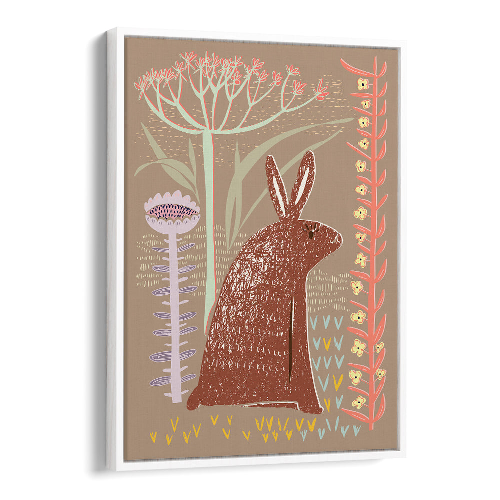WHIMSICAL WOODLAND RABBIT