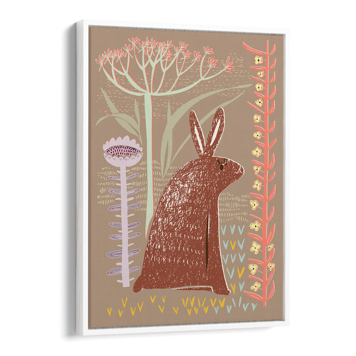 WHIMSICAL WOODLAND RABBIT