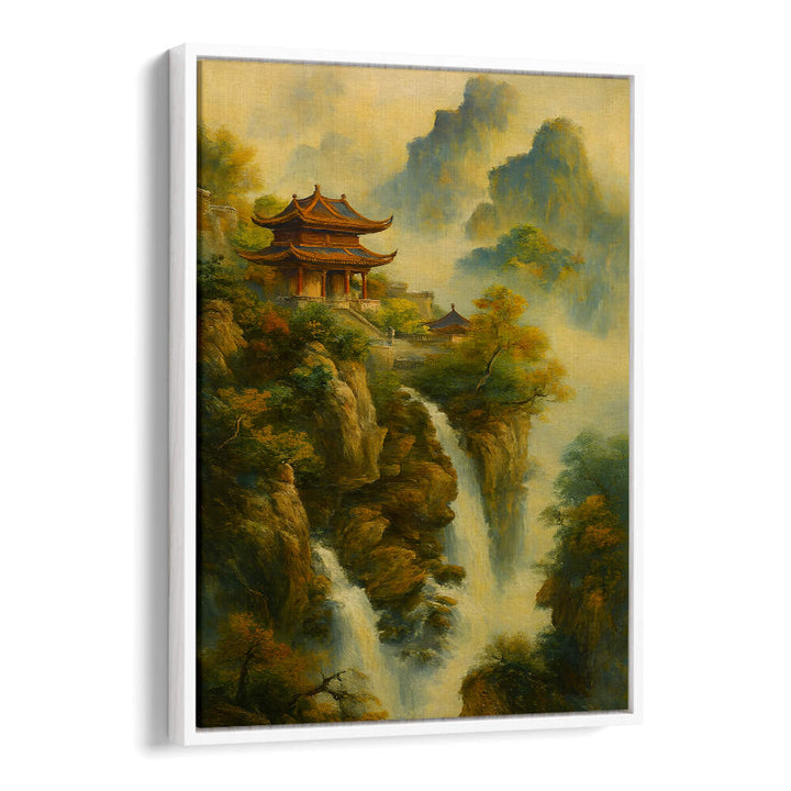 WHISPERS OF THE SACRED PEAK , EXPRESSIONISM PAINTINGS