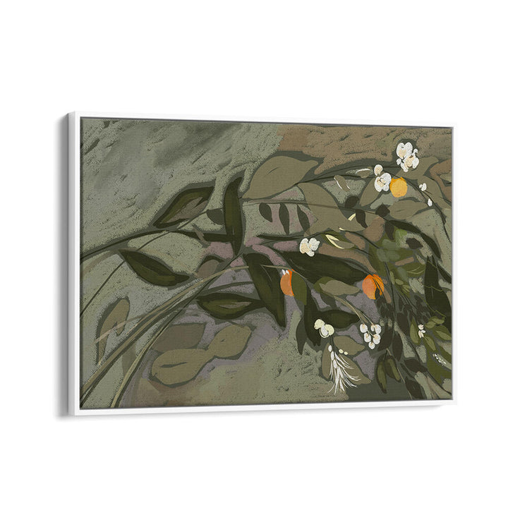 WHISPERS OF LEAVES , FLORAL FLOWER PAINTINGS