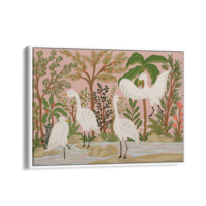 PEACEFUL JUNGLE EGRETS