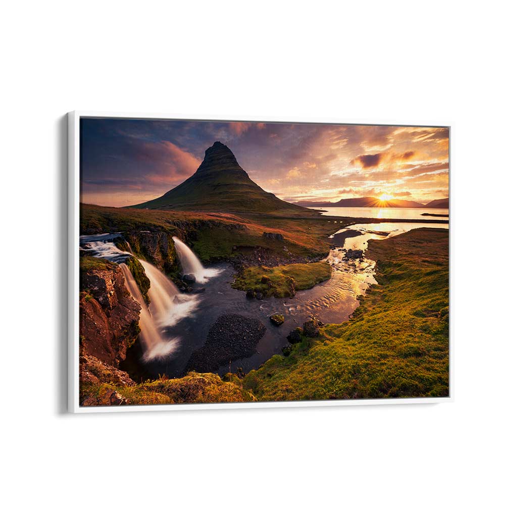 GOOD MORNING ICELAND BY STEFAN HEFELE , LANDSCAPE PHOTO PRINTS