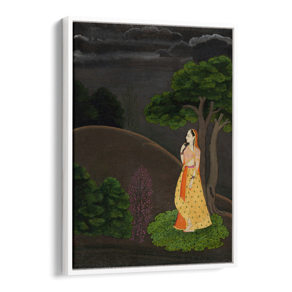 ABHISĀRIKĀ , INDIAN ART PAINTINGS