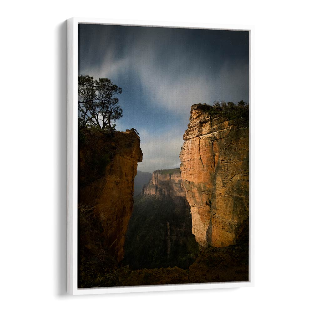 MOONLIGHT OVER BLUE MOUNTAINS BY YAN ZHANG , LANDSCAPE PHOTO PRINTS