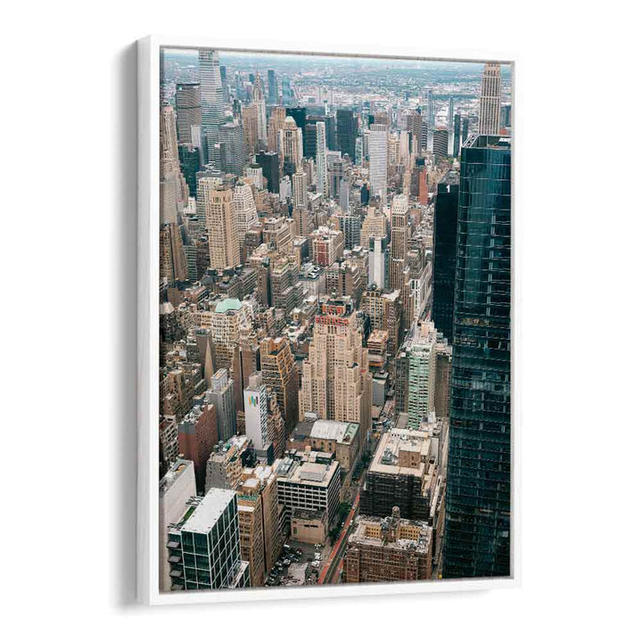 NEW YORK CITY FROM ABOVE BY RAISA ZWART , LANDSCAPE PHOTO PRINTS