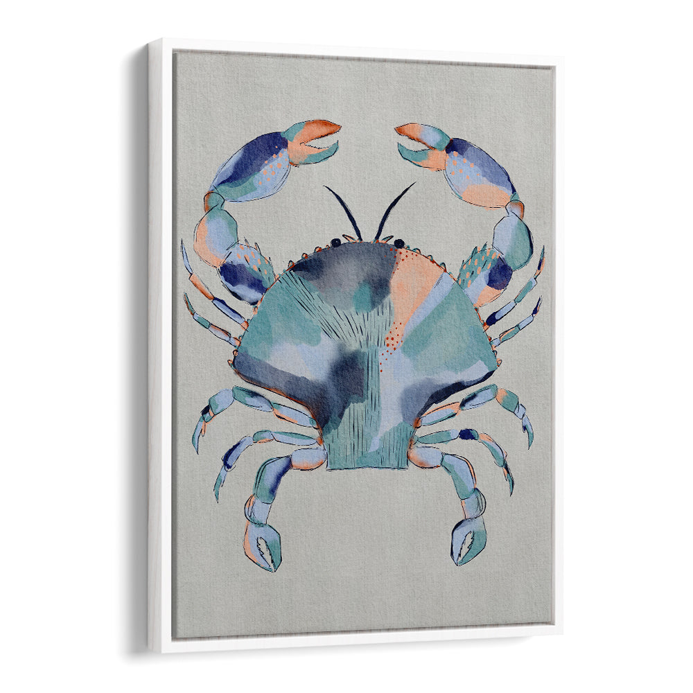 COASTAL BLUE CRAB PAINTING