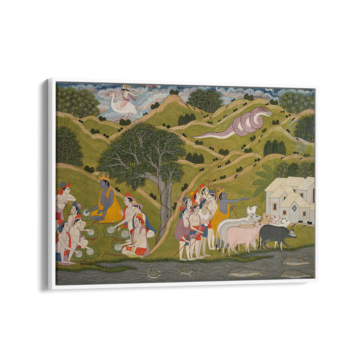 KALIYA , INDIAN ART PAINTINGS