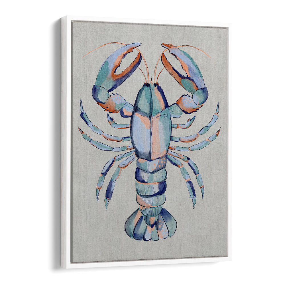 WATERCOLOR BLUE LOBSTER