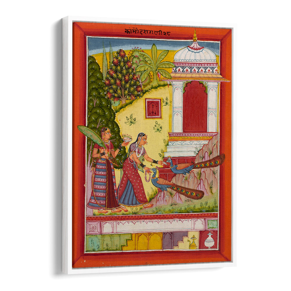 KAMOD RAGINI , INDIAN ART PAINTINGS