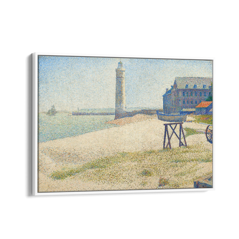 THE LIGHTHOUSE AT HONFLEUR II (1886)  , VINTAGE PAINTINGS