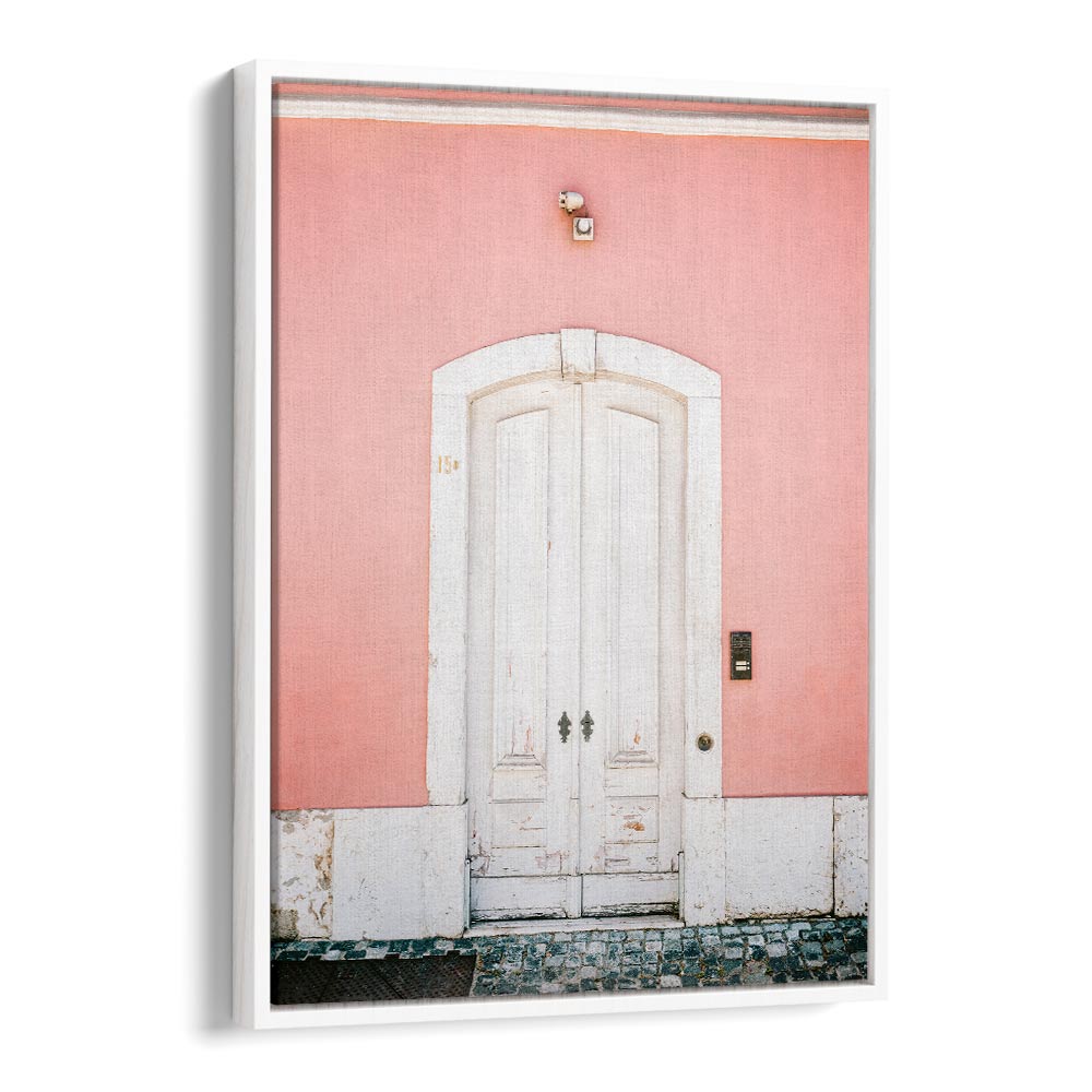 THE WHITE DOOR LISBON BY RAISA ZWART , LANDSCAPE PHOTO PRINTS