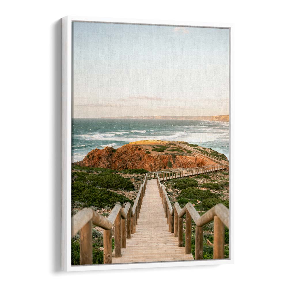 WALKWAY INTO THE ALGARVE , LANDSCAPE PHOTO PRINTS