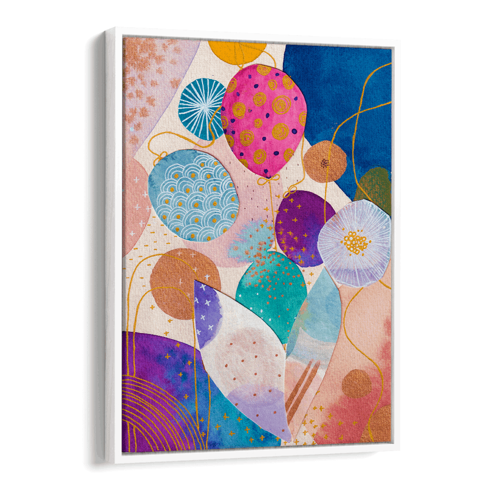 BALLOONS FOR NINO , ABSTRACT PAINTINGS