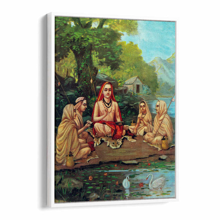 SANKARACHARYA , INDIAN ART PAINTINGS