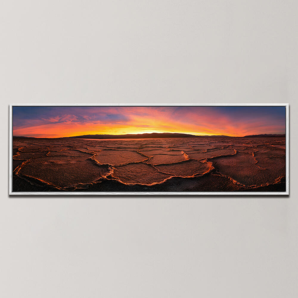 GOLDEN GRAINS OF SALT , PANORAMIC ART