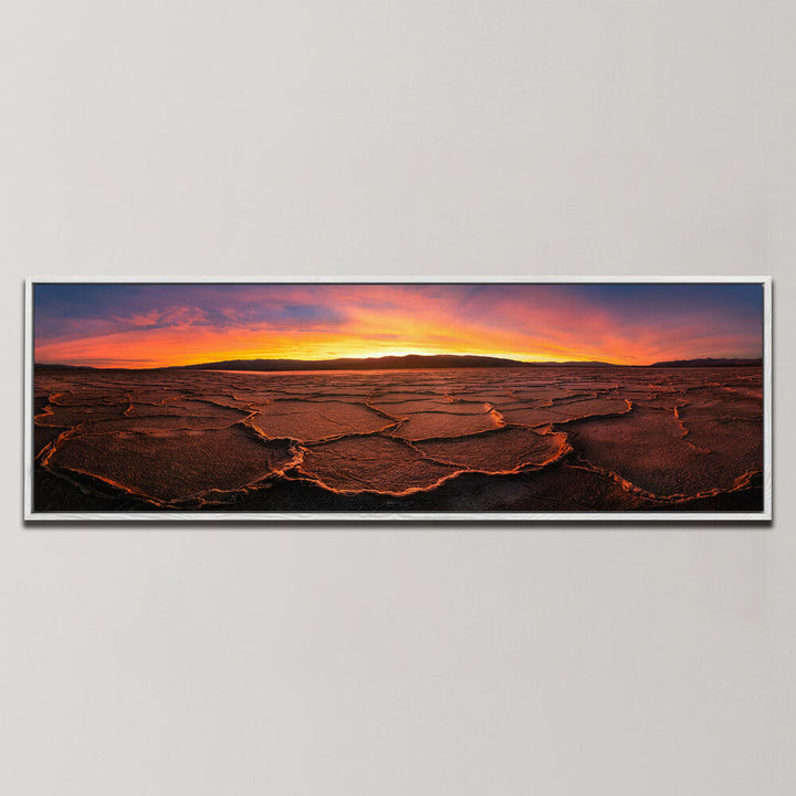 GOLDEN GRAINS OF SALT , PANORAMIC ART