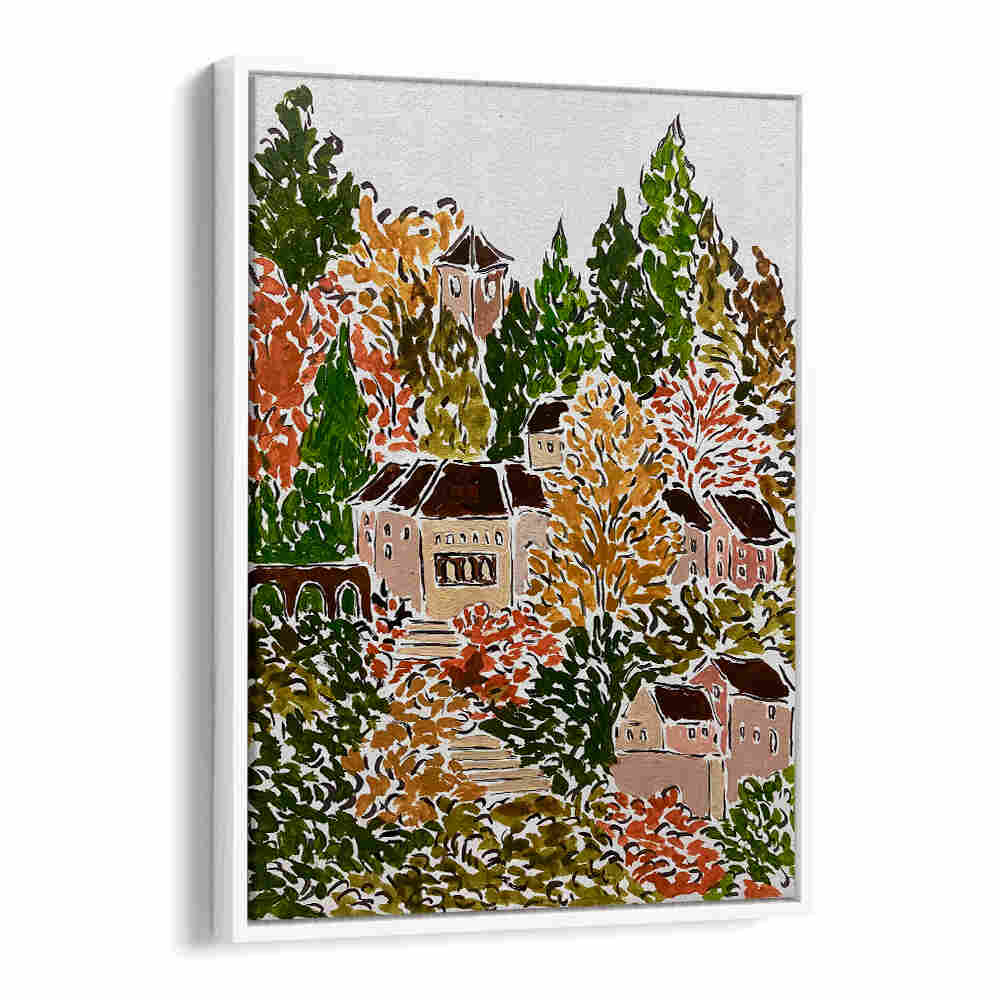 AUTUMN IN BAVARIA , FLORAL FLOWER PAINTINGS