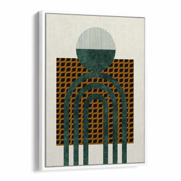 TEXTURED MID CENTURY COMPOSITION 5  , GEOMETRIC ART PRINTS