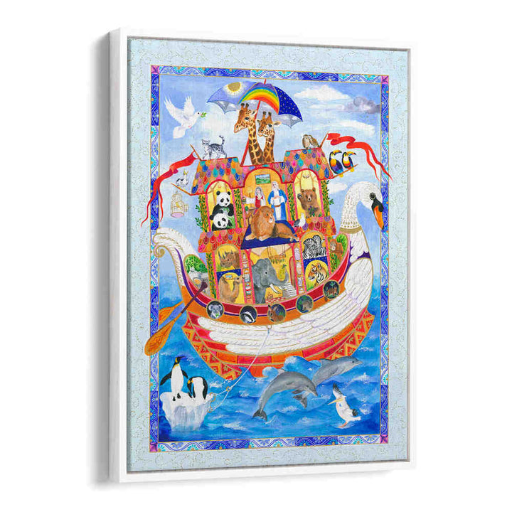 COLORFUL ARK VOYAGE , KIDS ROOM PAINTINGS