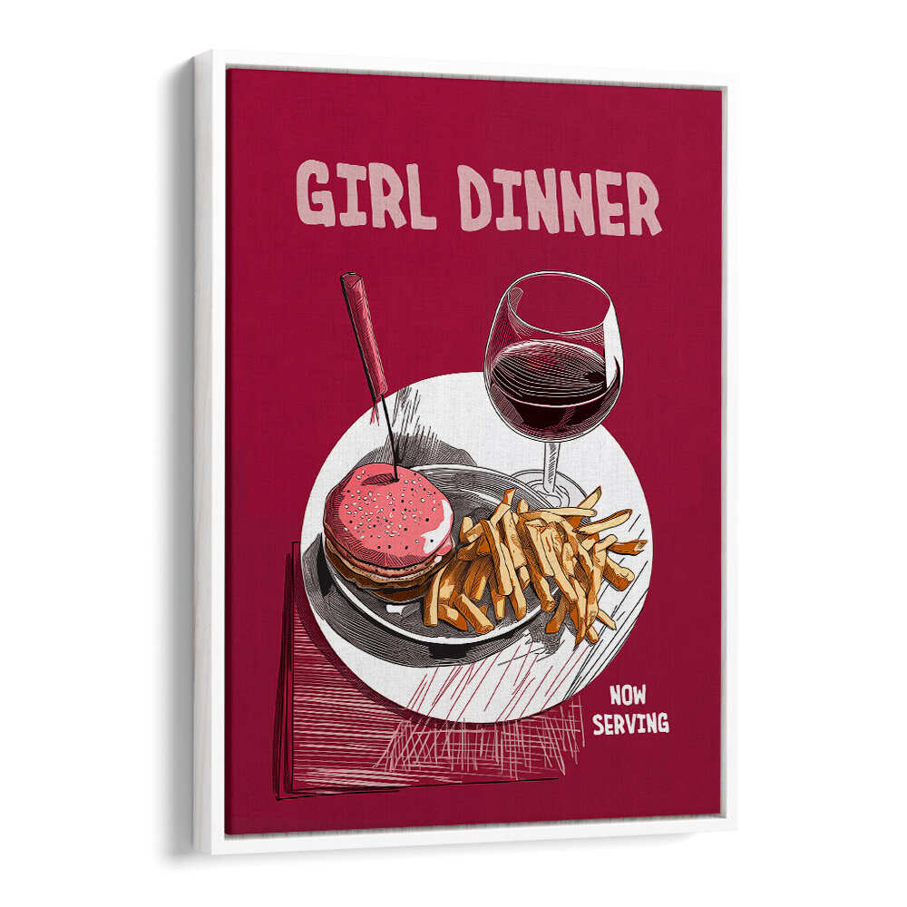 GIRL DINNER , BAR & CAFE ART