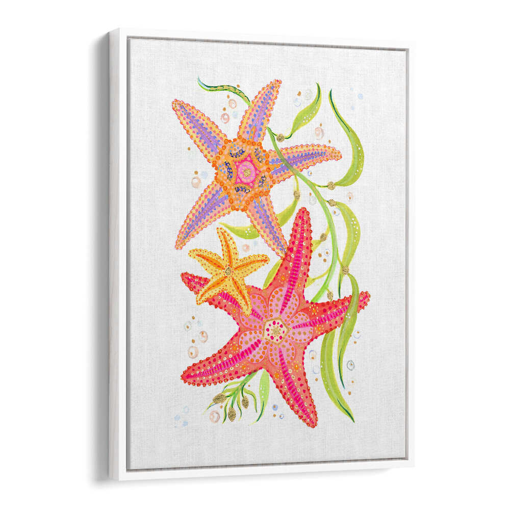 THREE STARFISH , BEACH PAINTINGS
