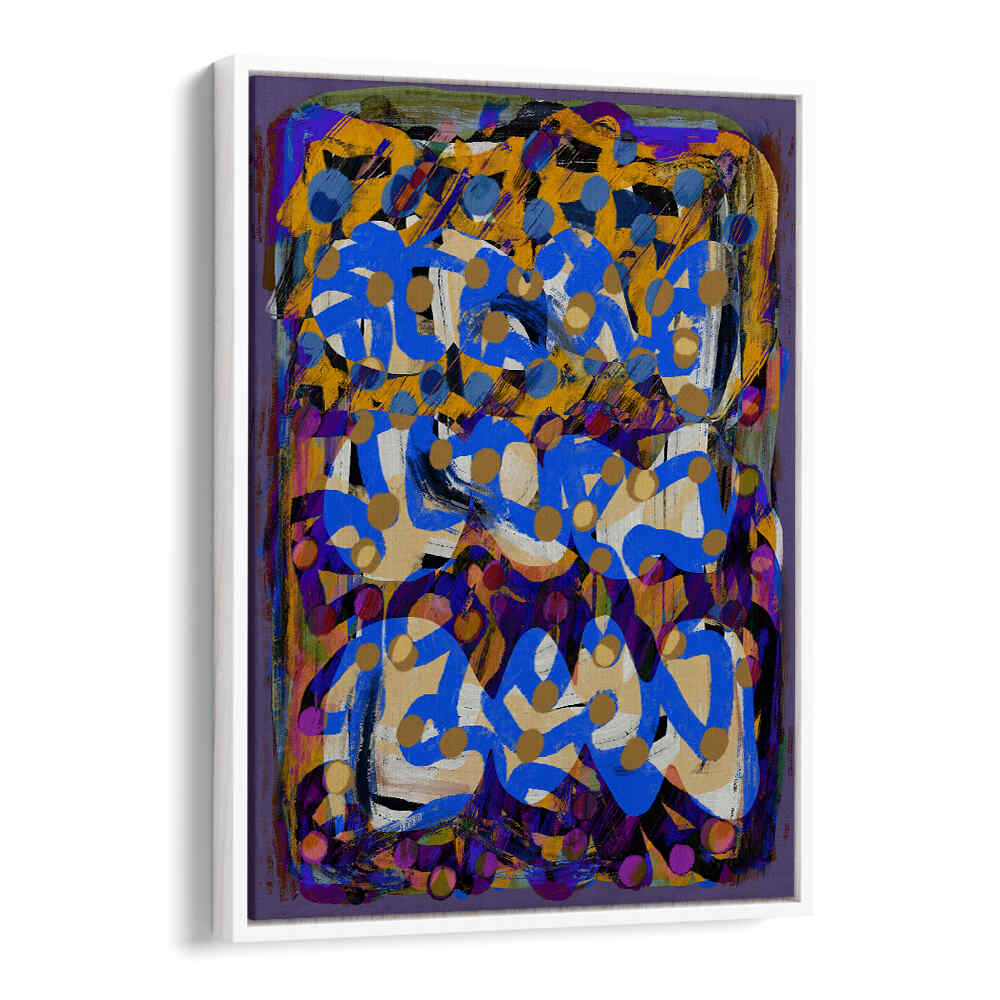 LINE ART PURPLE SUBSTRACT , ABSTRACT PAINTINGS