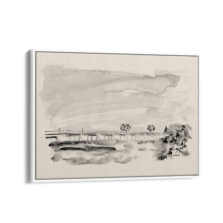 Stunning MEETING ON THE BRIDGE, ABSTRACT PAINTINGS, showcasing abstract expressionism to elevate your space.