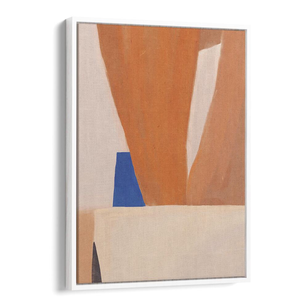 WARM EARTH SHAPES , ABSTRACT PAINTINGS