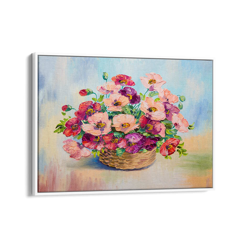 FLORAL DUETS , VINTAGE EUROPEAN PAINTINGS