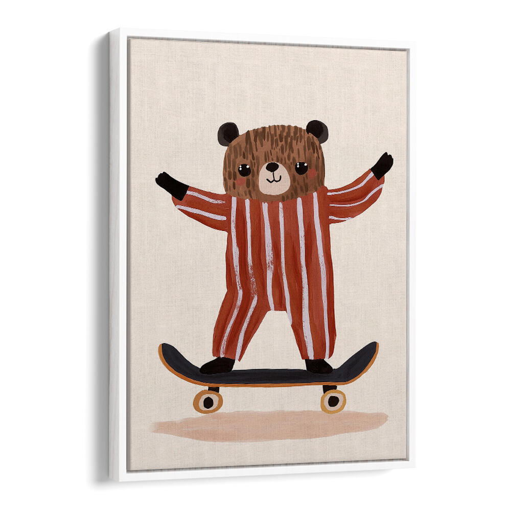 SKATER BEAR JOY , KIDS ROOM PAINTINGS