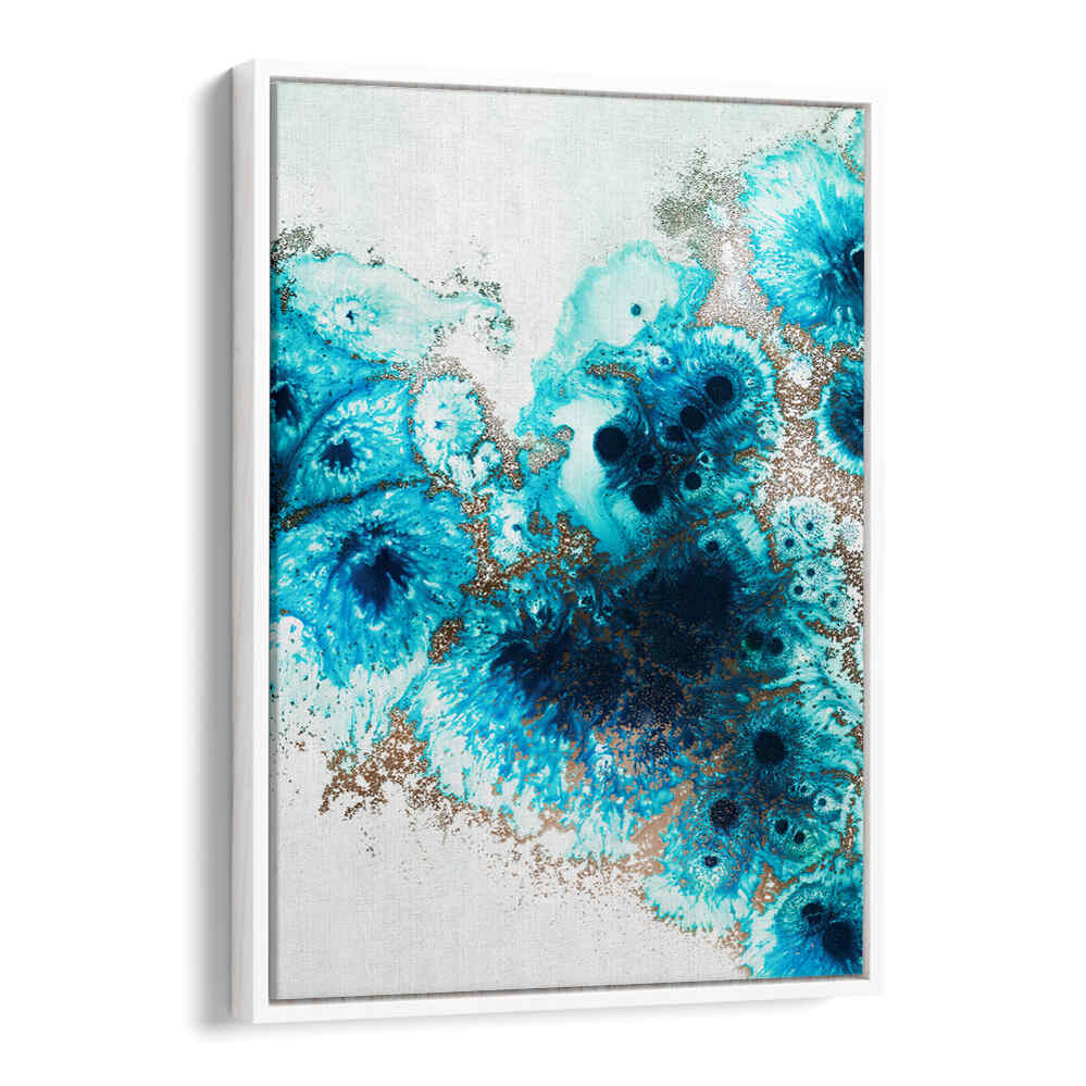 Vibrant AQUA AURORA II, ABSTRACT PAINTINGS featuring bold colors and intricate patterns to elevate your space.