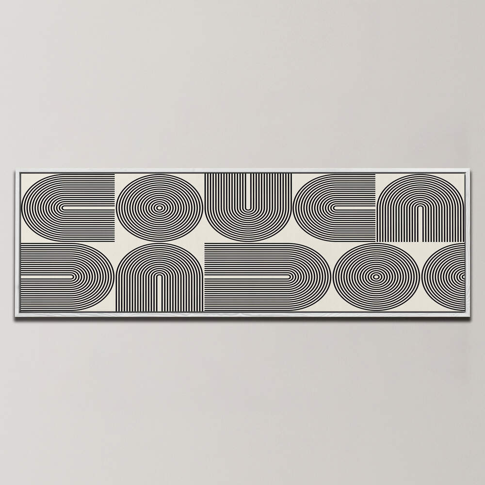 EXPRESSIVE MODERN ART V , PANORAMIC ART