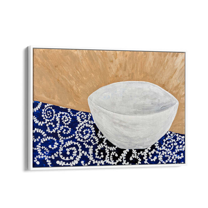 Stylish GLOWBOWL Kitchen Posters featuring a white bowl design, perfect for elevating your culinary space.