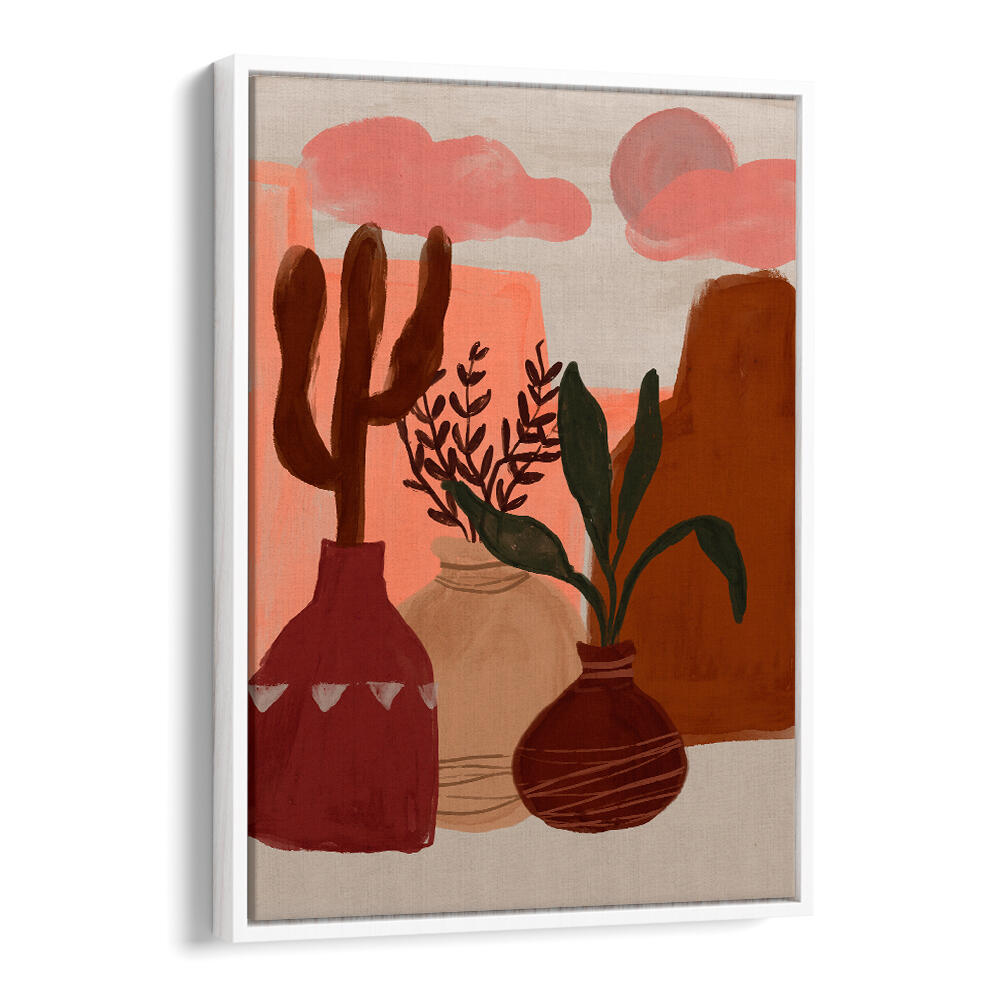 DESERT STILL LIFE , LANDSCAPE PAINTINGS