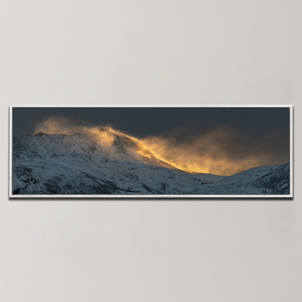 BLOWING SNOW , PANORAMIC ART
