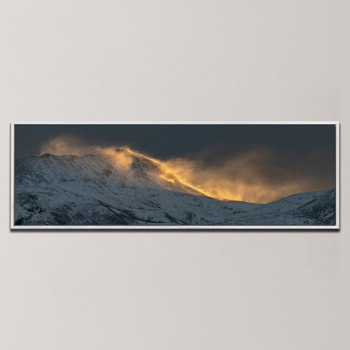 BLOWING SNOW , PANORAMIC ART