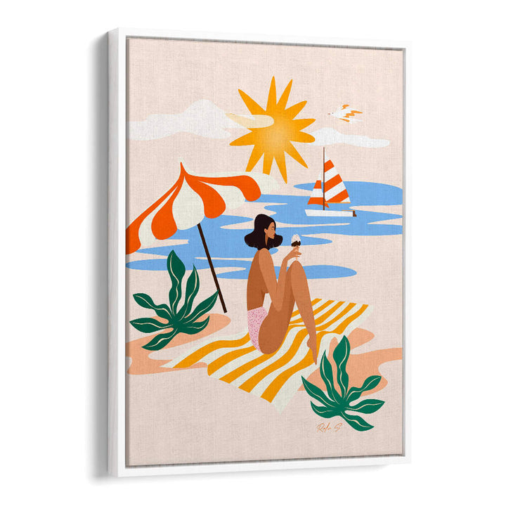 SUNNY BEACH BLISS , BEACH PAINTINGS