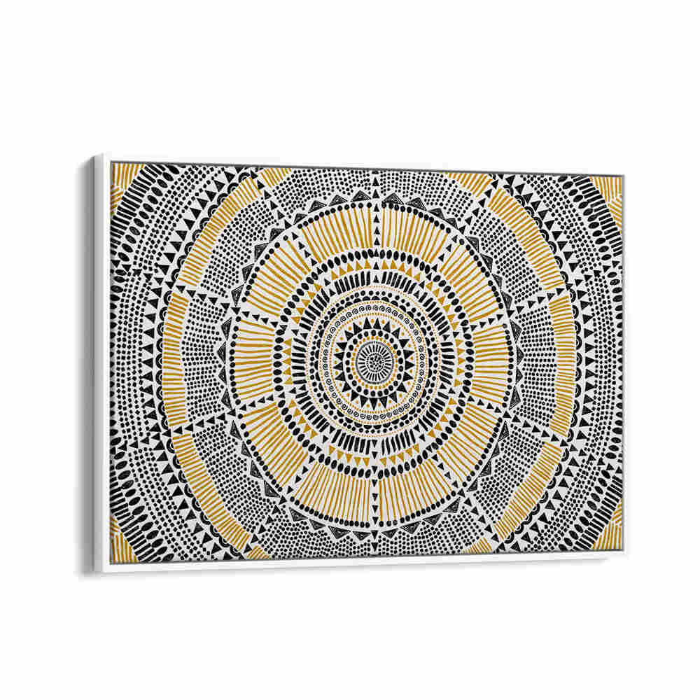 TRIBAL SUN , PATTERN ART PRINTS