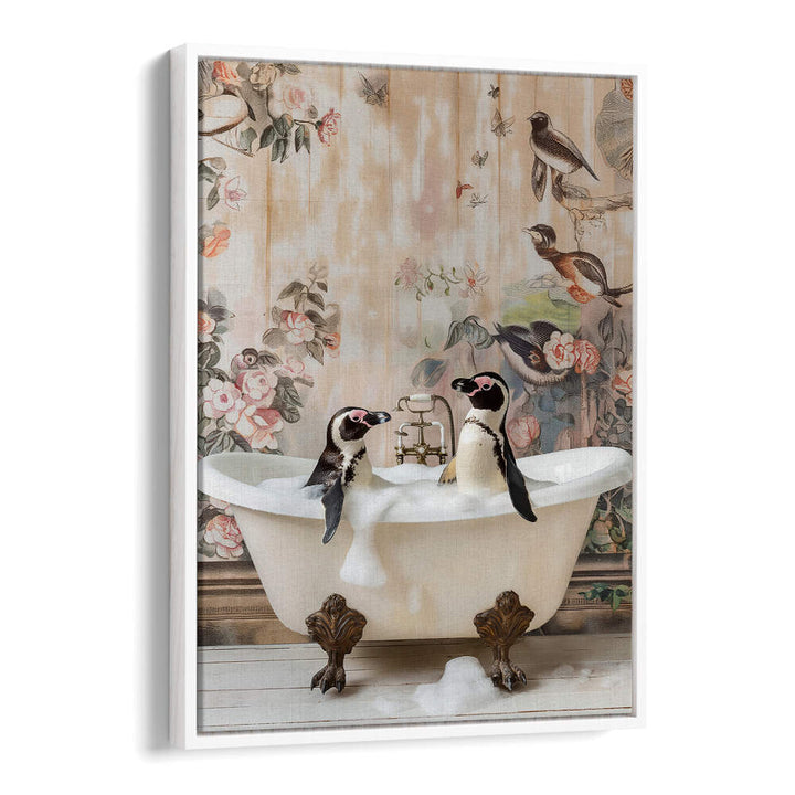 PENGUIN PALS IN A BUBBLE BATH