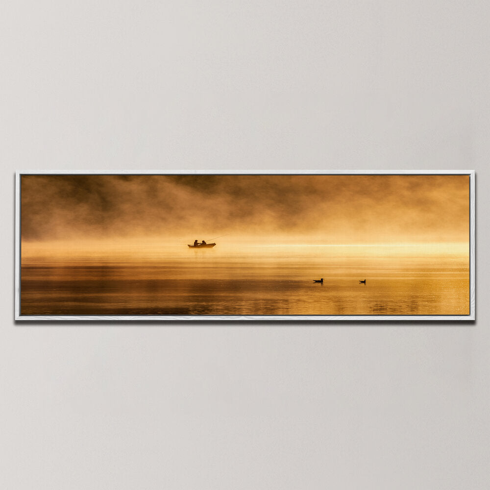 FISHING FOR GLORY , PANORAMIC ART