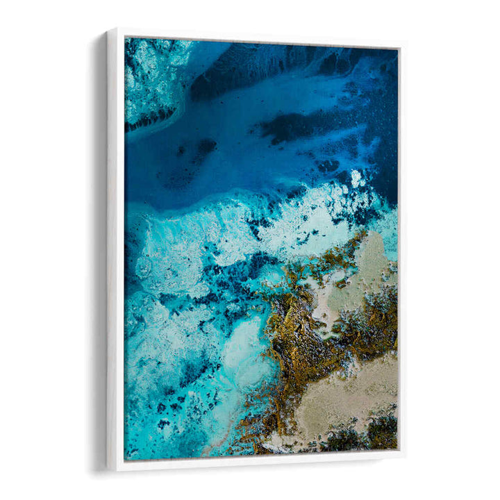 Vibrant SALT WATER PASSAGE, ABSTRACT PAINTINGS showcases stunning colors and textures for your space transformation.